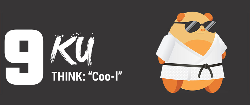9-KU, THINK: "Coo-l"