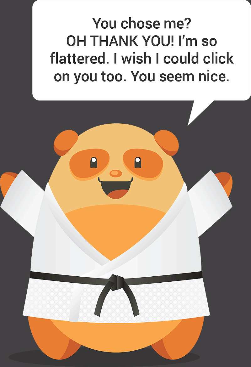 You chose me? OH THANK YOU! I'm so flattered. I wish I could click on you too. You seen nice. 